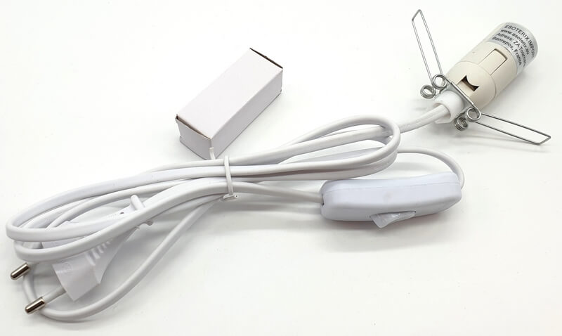 Kit Câble et Ampoule norme CE 1,5m