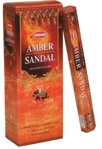Encens Krishan Ambre Santal 20g