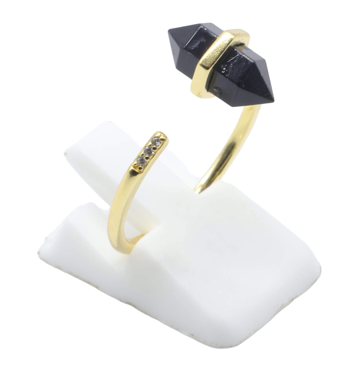 Bague Argent 925 Onyx Pointe