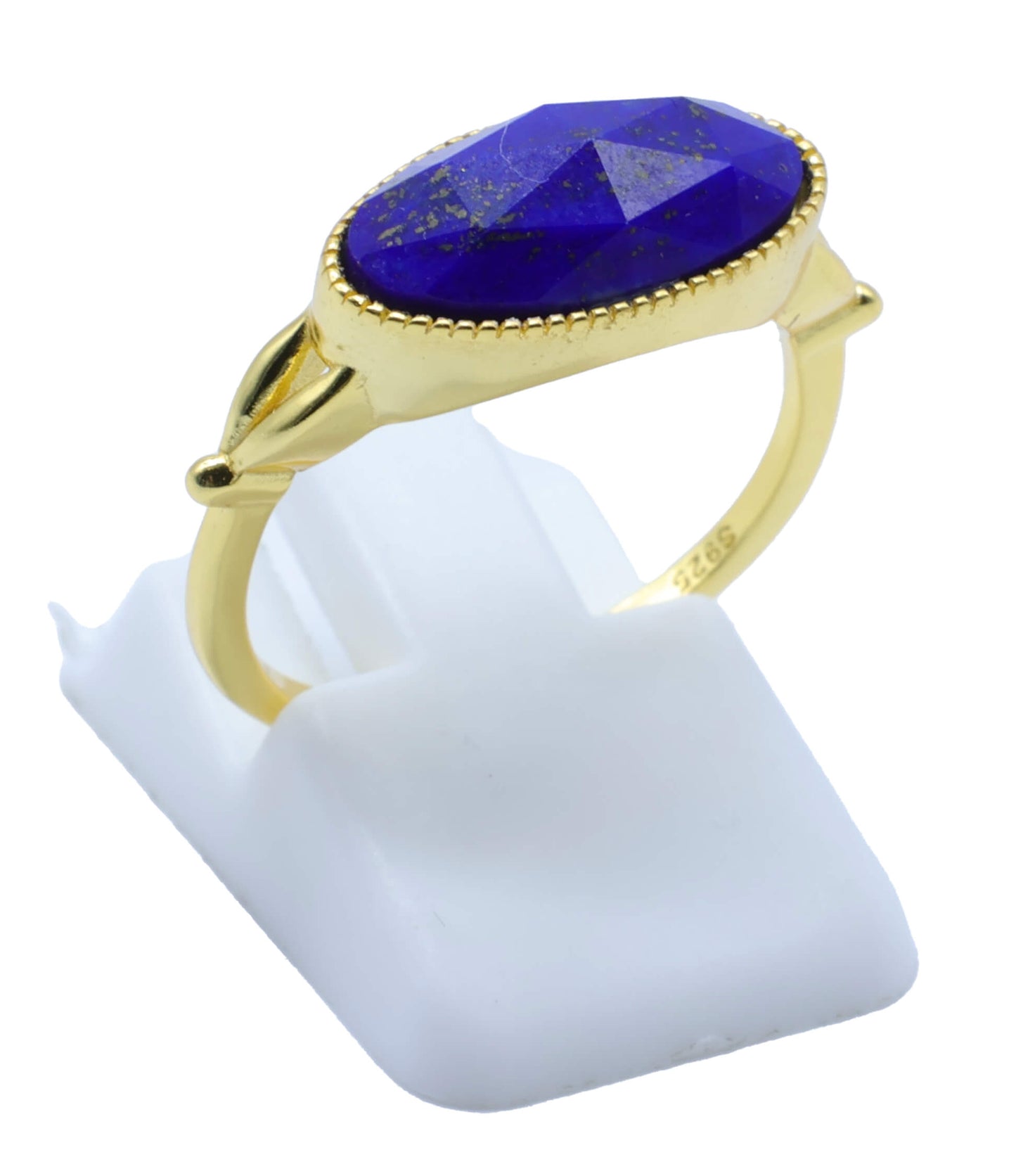 Bague Argent 925 Lapis Lazuli Ovale