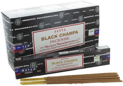 Encens Satya Black Champa 15g