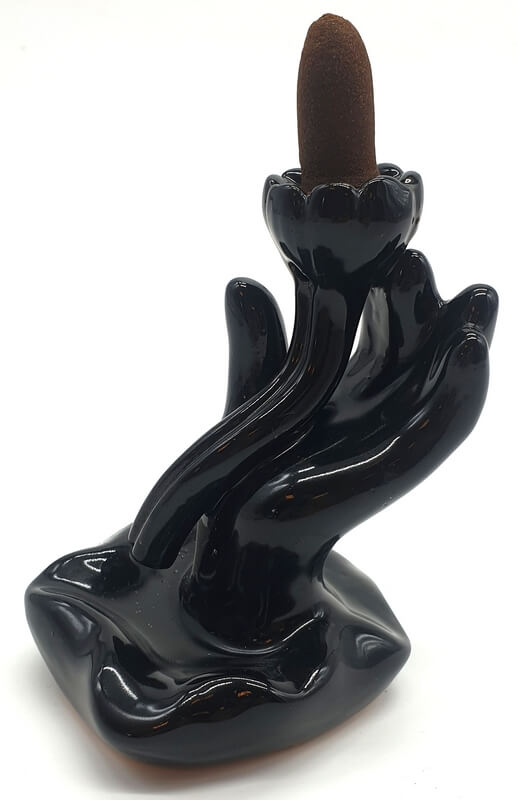 Porte-Encens Backflow Main 10cm