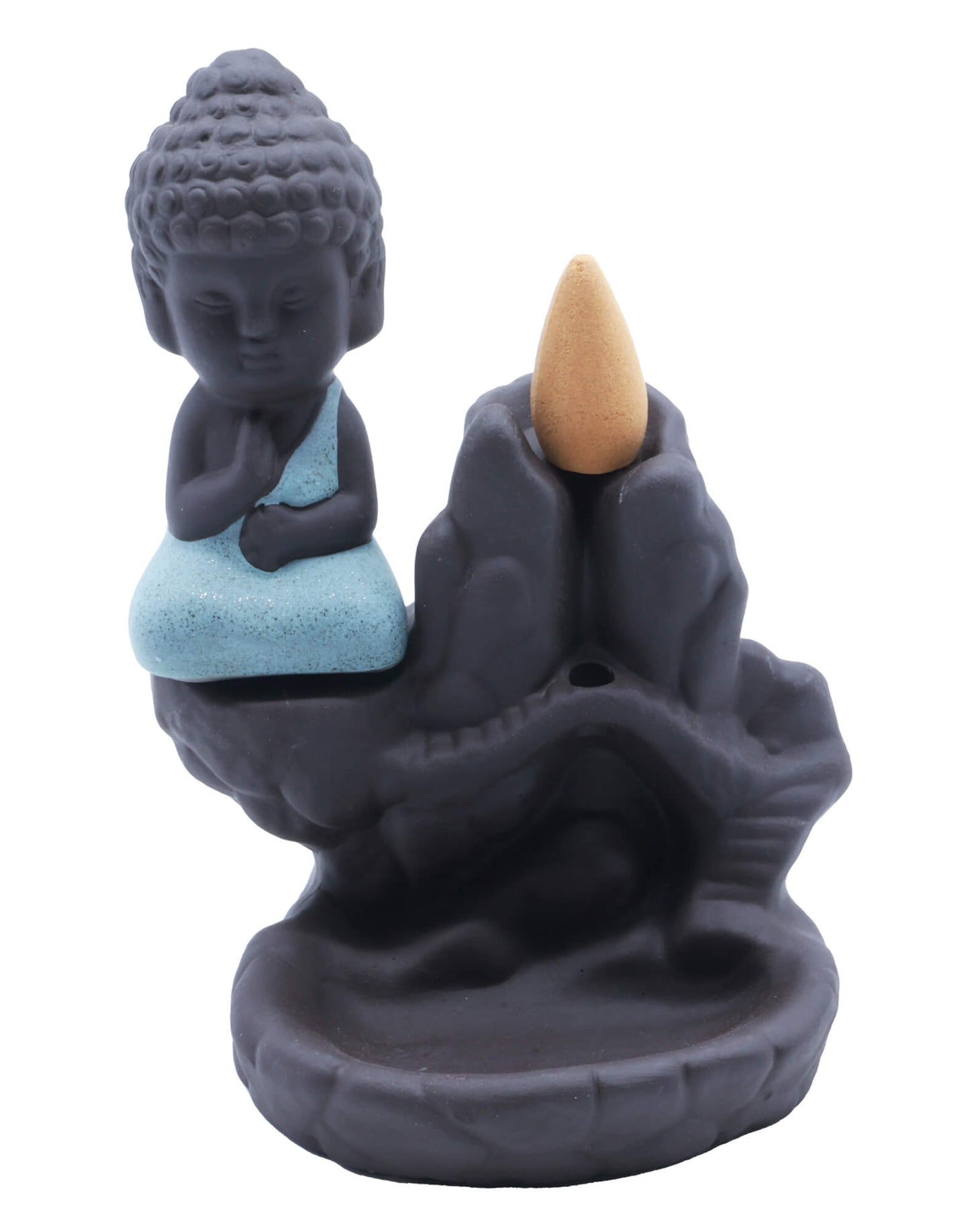 Porte-Encens Backflow Bouddha Pont 11cm