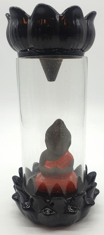 Porte-Encens Backflow Céramique Bouddha Bouteille