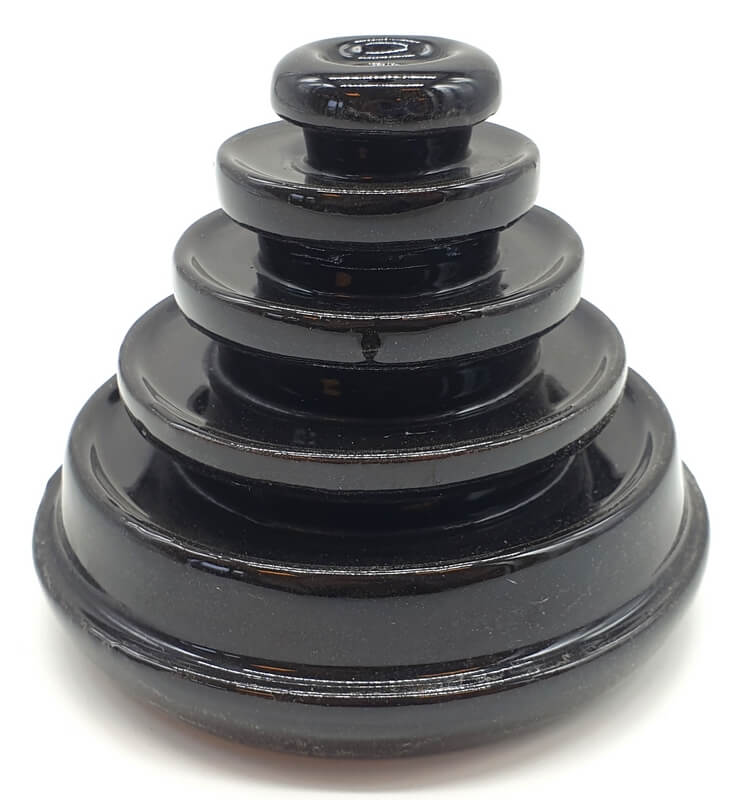 Porte-Encens Backflow Céramique Pyramide 11cm