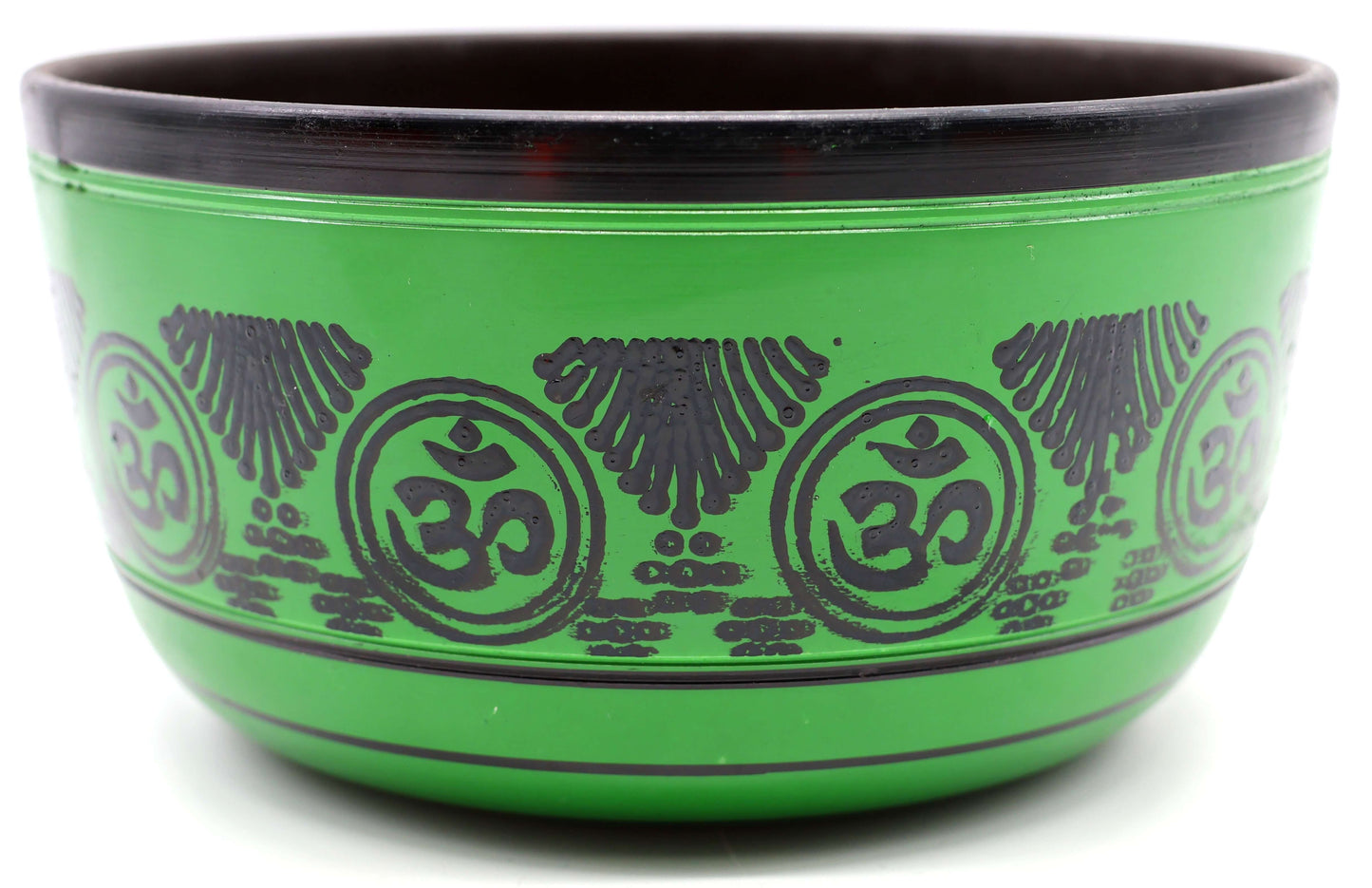 Bol Chantant Tibétain Aluminium OM Vert 850g