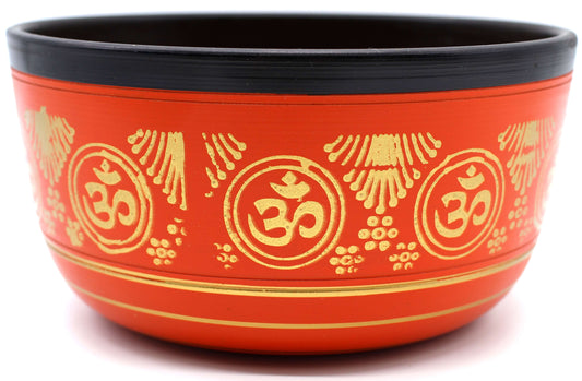 Bol Chantant Tibétain Aluminium OM Doré 850g