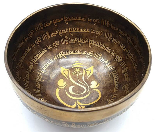 Bol Chantant Tibétain Ganesh 15cm