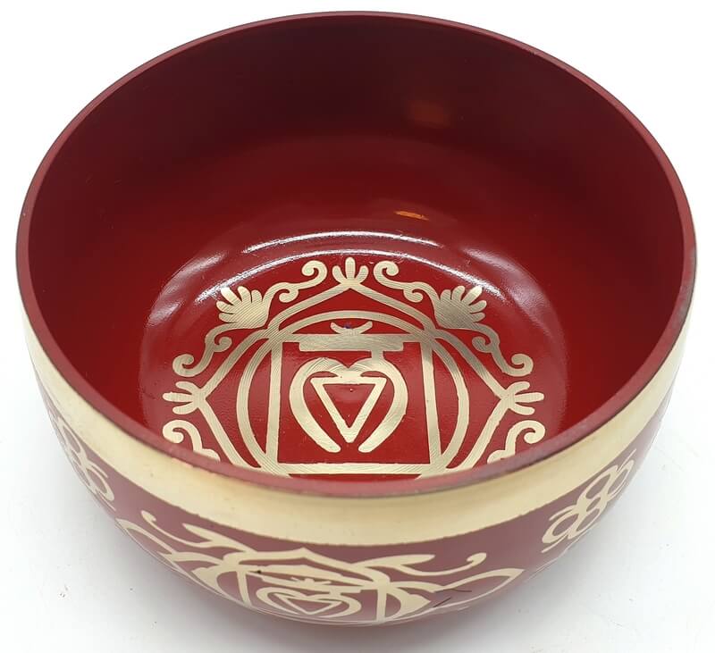 Bol Chantant Aluminium Chakra Racine 12cm