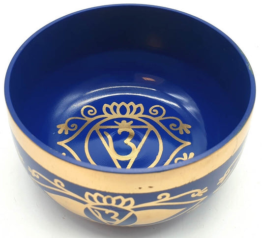 Bol Chantant Aluminium Chakra Troisième Oeil 12cm