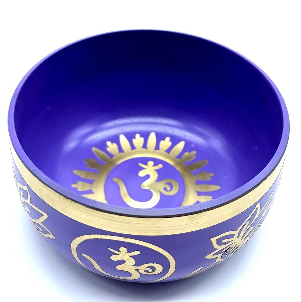 Bol Chantant Aluminium Chakra Couronne 12cm