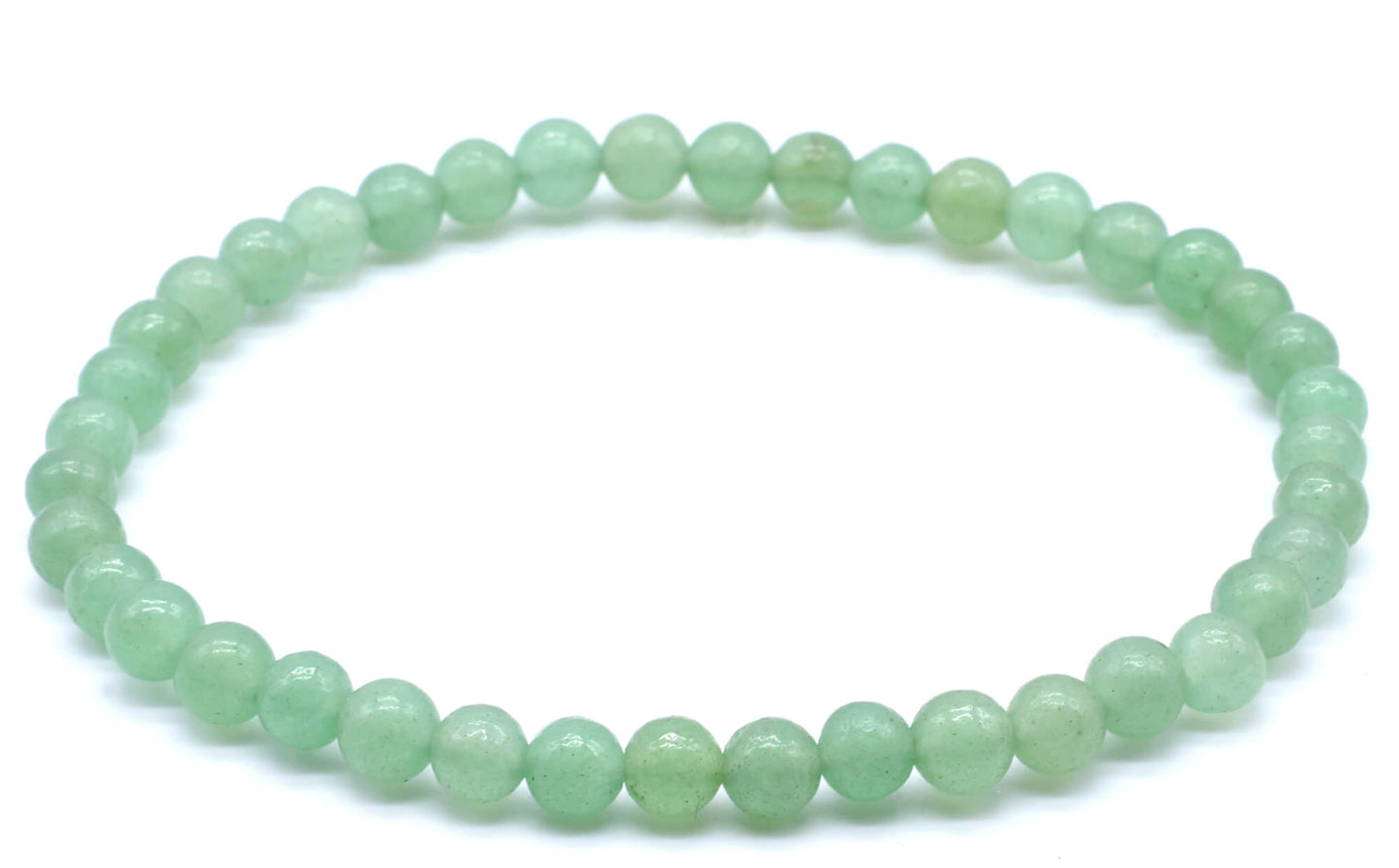 Bracelet Aventurine Verte perles 4mm