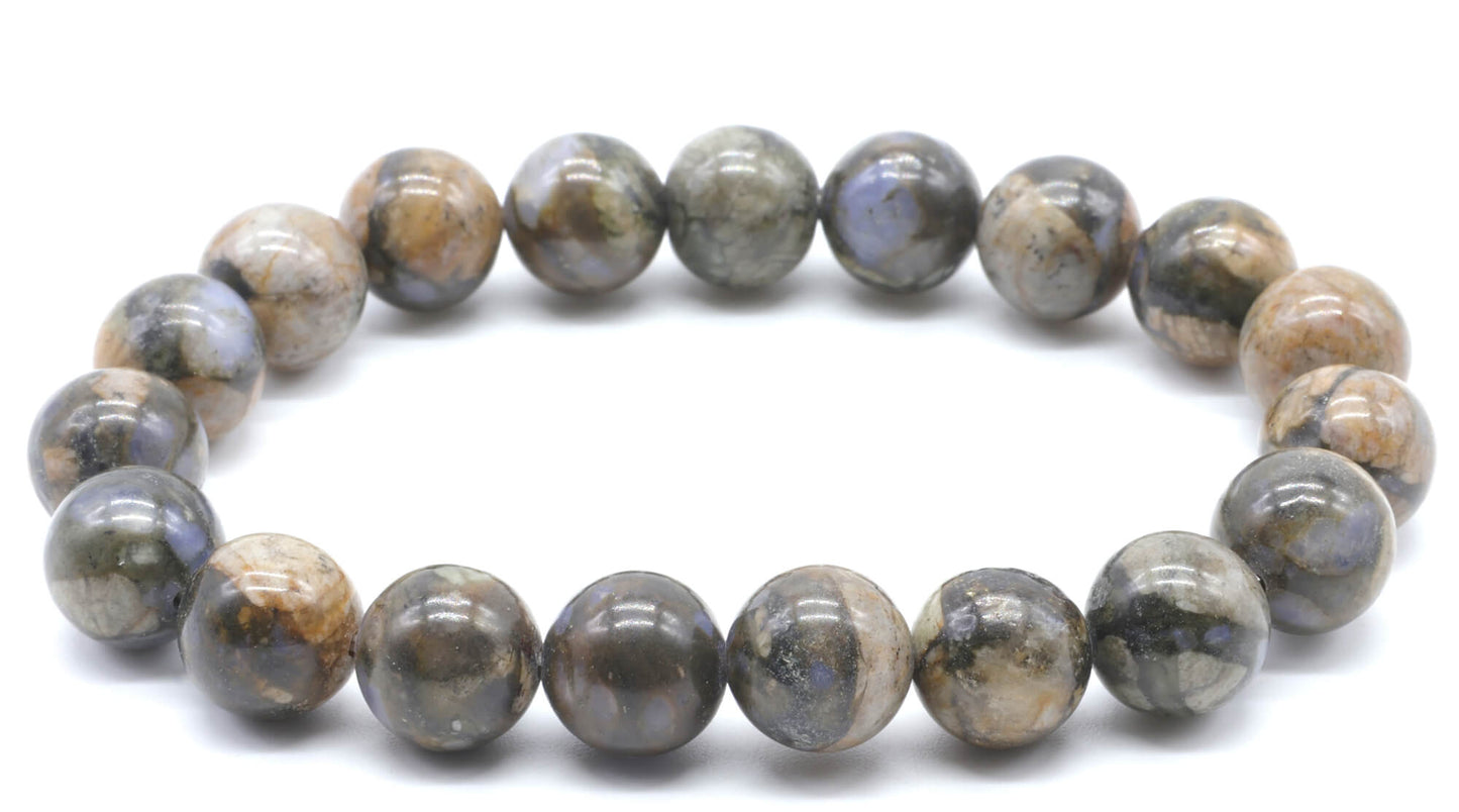 Bracelet Liberite perles 10mm