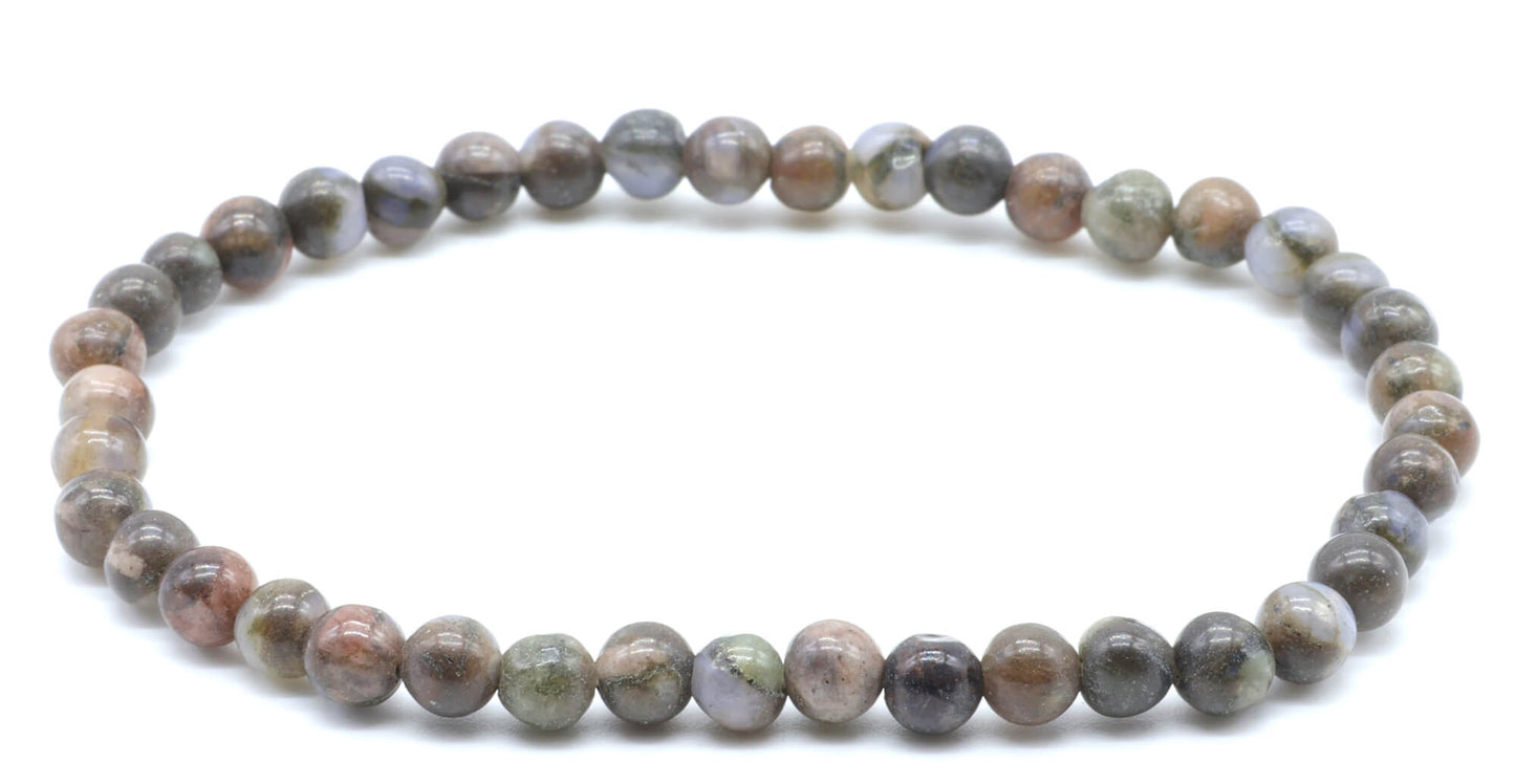 Bracelet Liberite perles 4mm