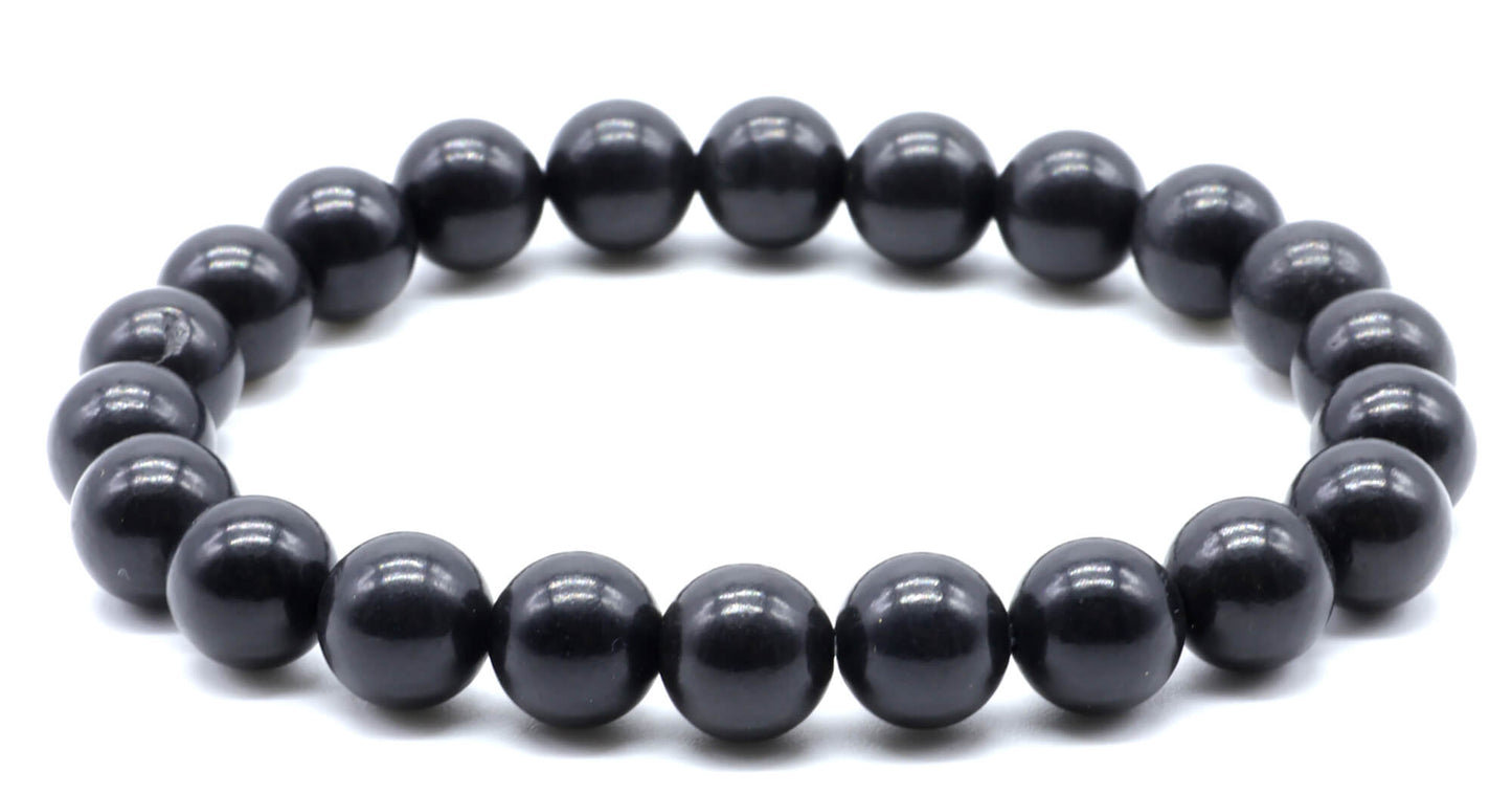 Bracelet Shungite perles 8mm