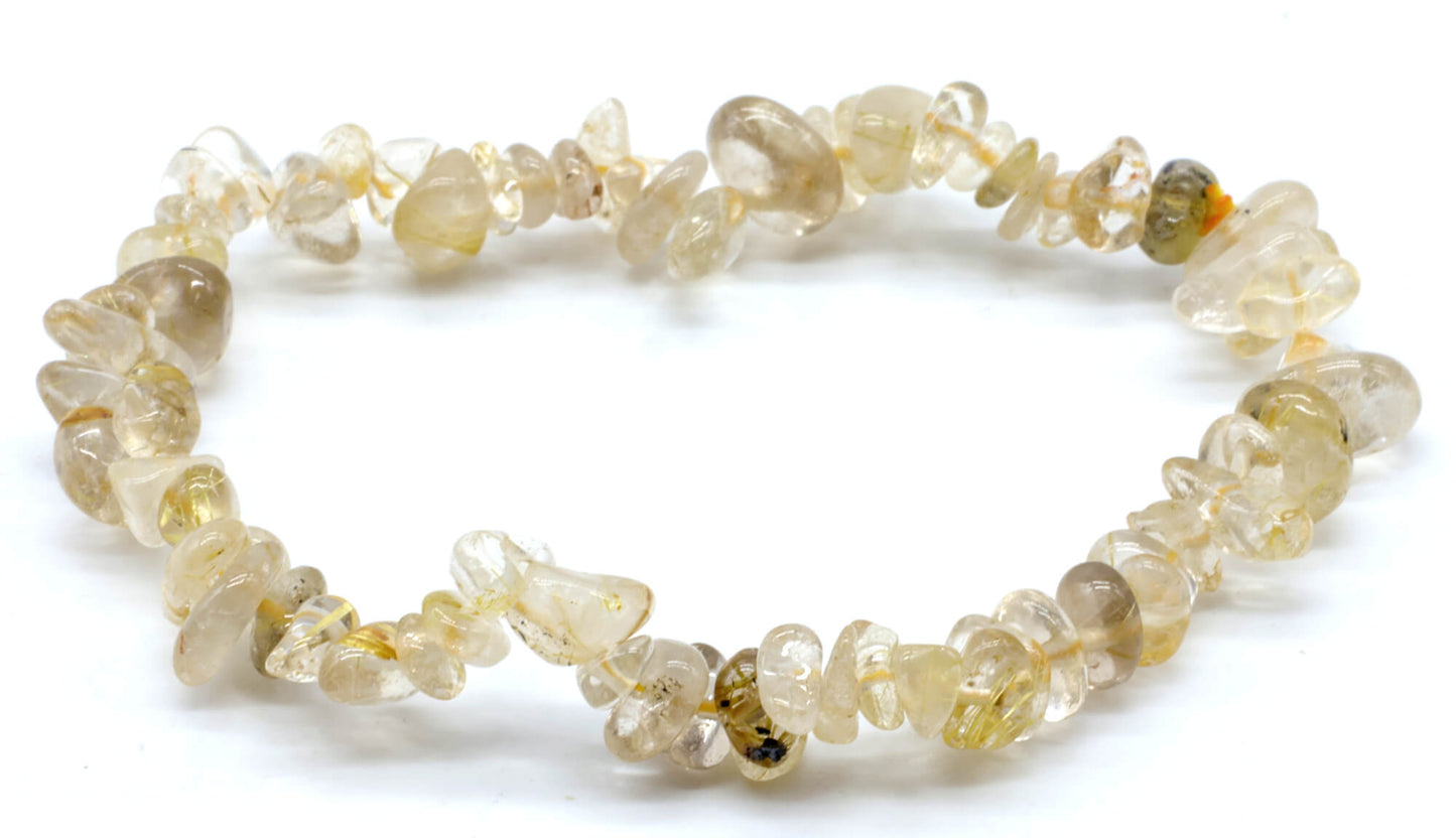 Bracelet Baroque Quartz Rutile 'A'