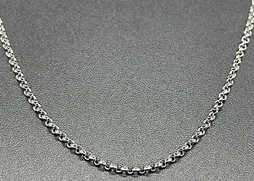 Chaîne Argent 925 Ovales 1.5mm 45cm