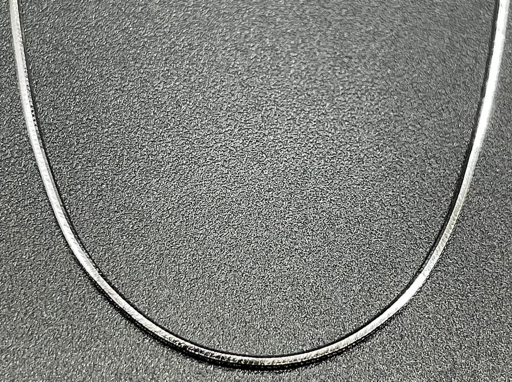 Chaîne Argent 925 Serpent 0.8mm 45cm