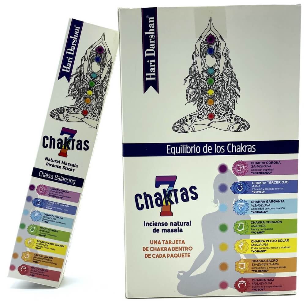Encens Tribal Soul Chakras - Blanc 15g
