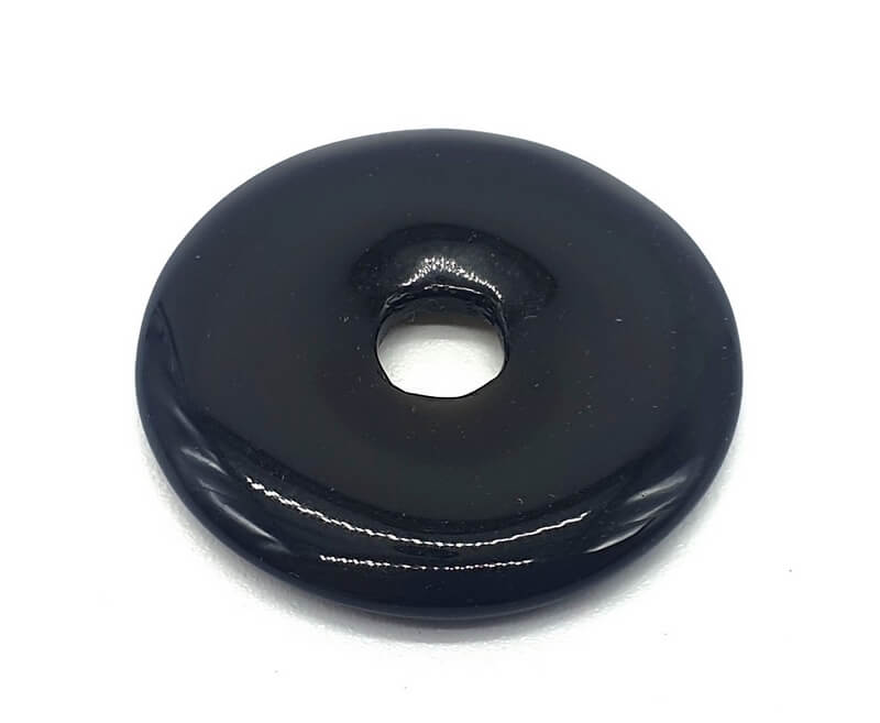 Donut Obsidienne Noire 3cm