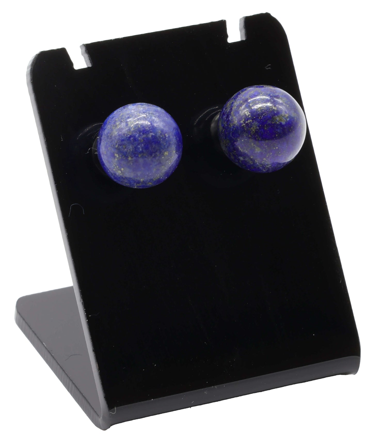 Boucles d'oreilles Perle Lapis Lazuli 10mm