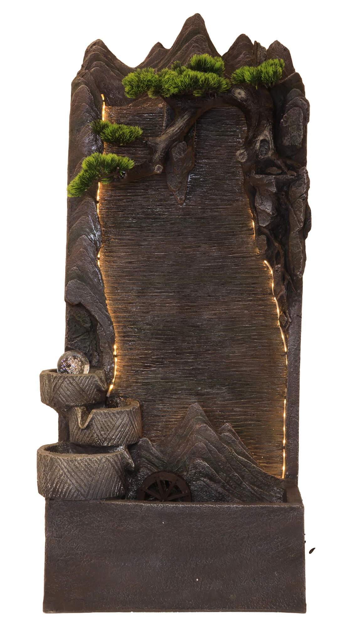 Fontaine Résine Mur d'eau XL 145cm