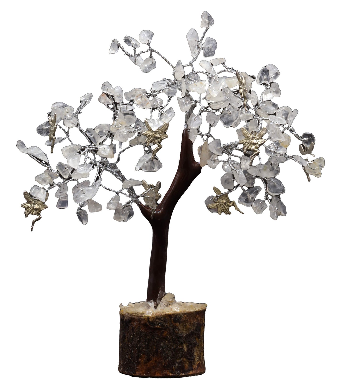 Arbre du Bonheur Cristal de Roche Fée 160pcs