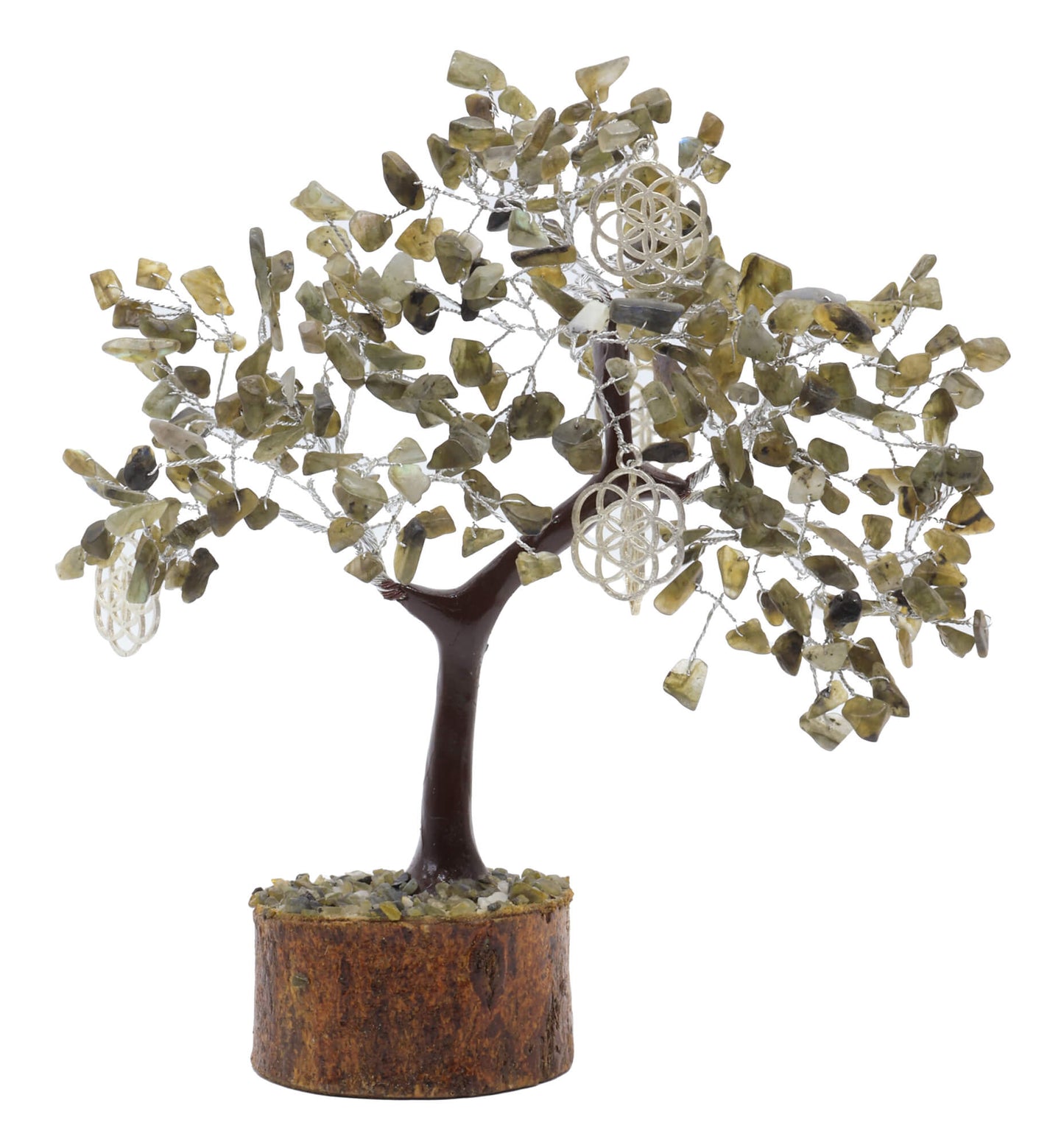 Arbre du Bonheur Labradorite Graine de Vie 300pcs