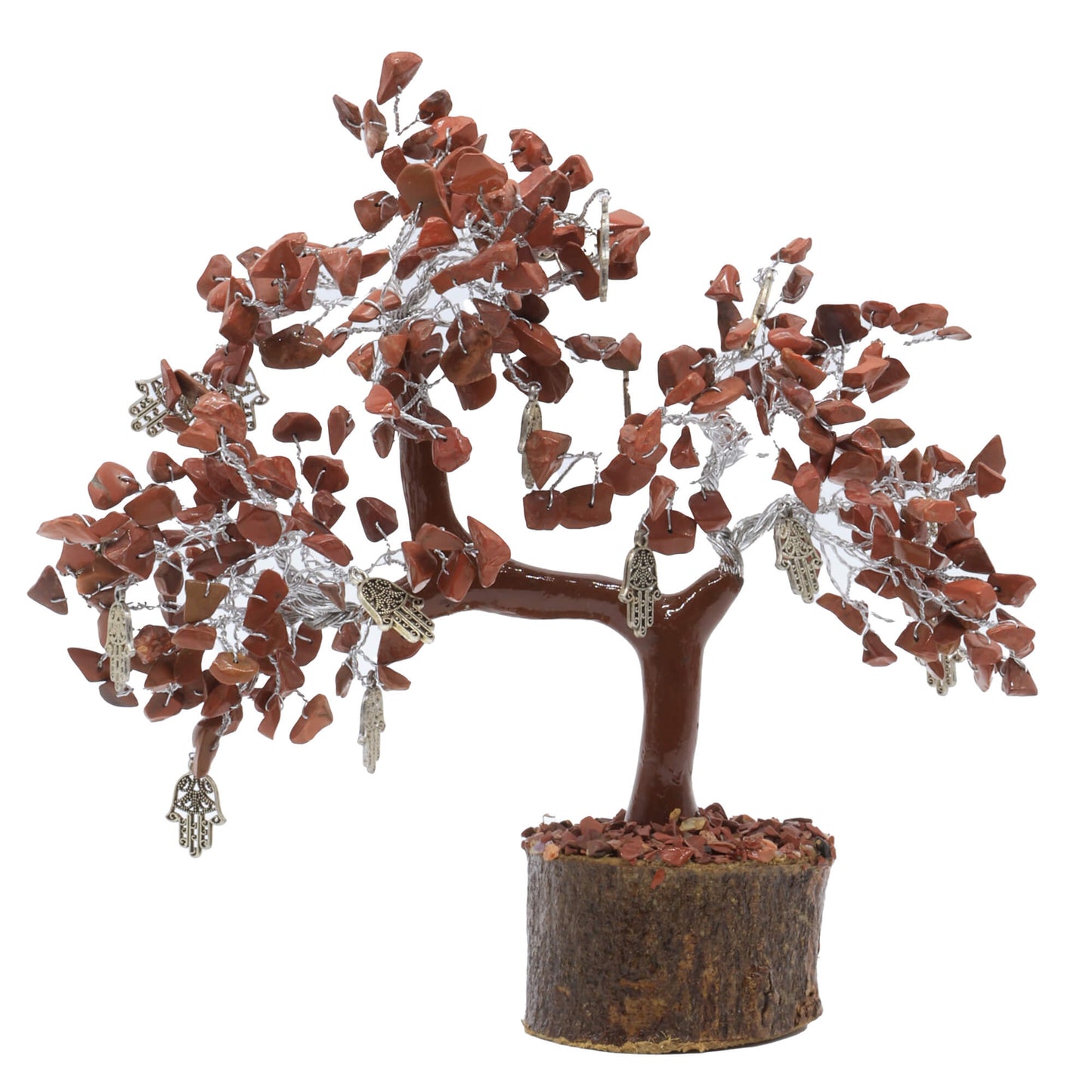 Arbre du Bonheur Jaspe Rouge Main de Fatima 300pcs