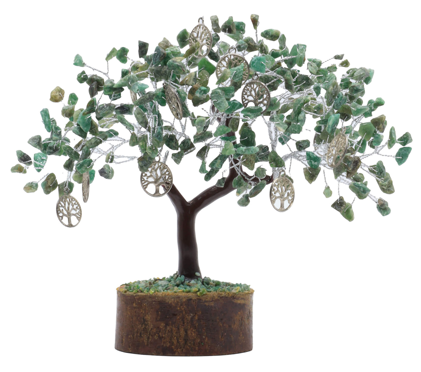 Arbre du Bonheur Jade Verte Arbre de Vie 300pcs