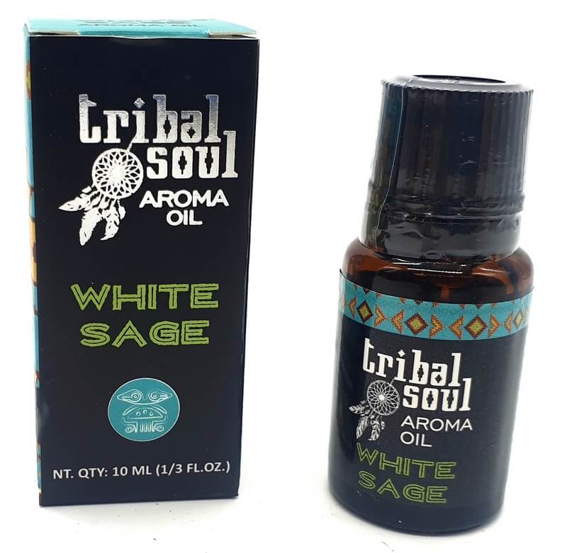 Huile Tribal Soul Sauge Blanche 10mL - 12pcs