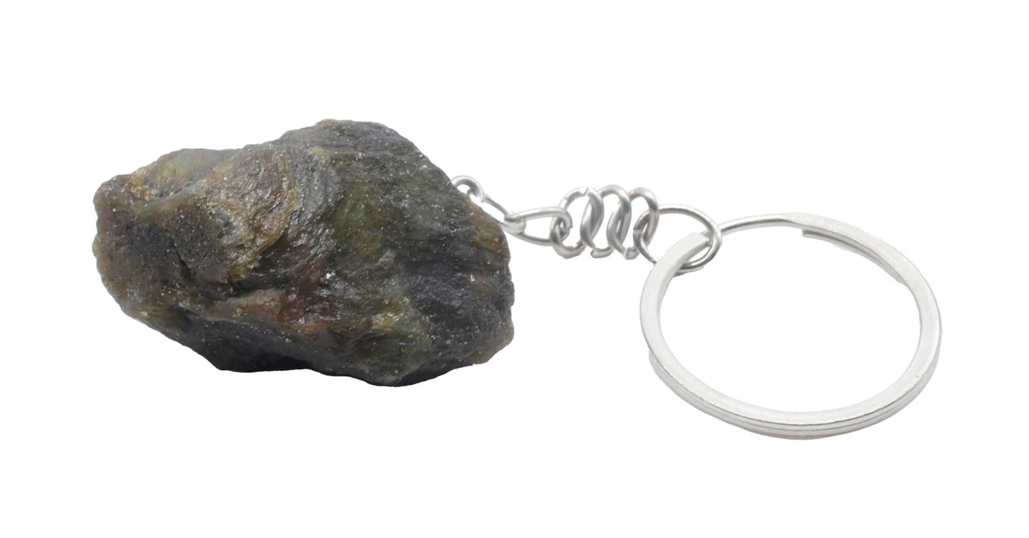 Porte Clés Labradorite brute 3cm