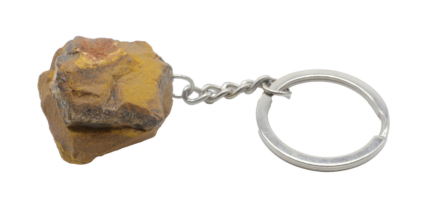 Porte Clés Oeil de Tigre brut 3cm