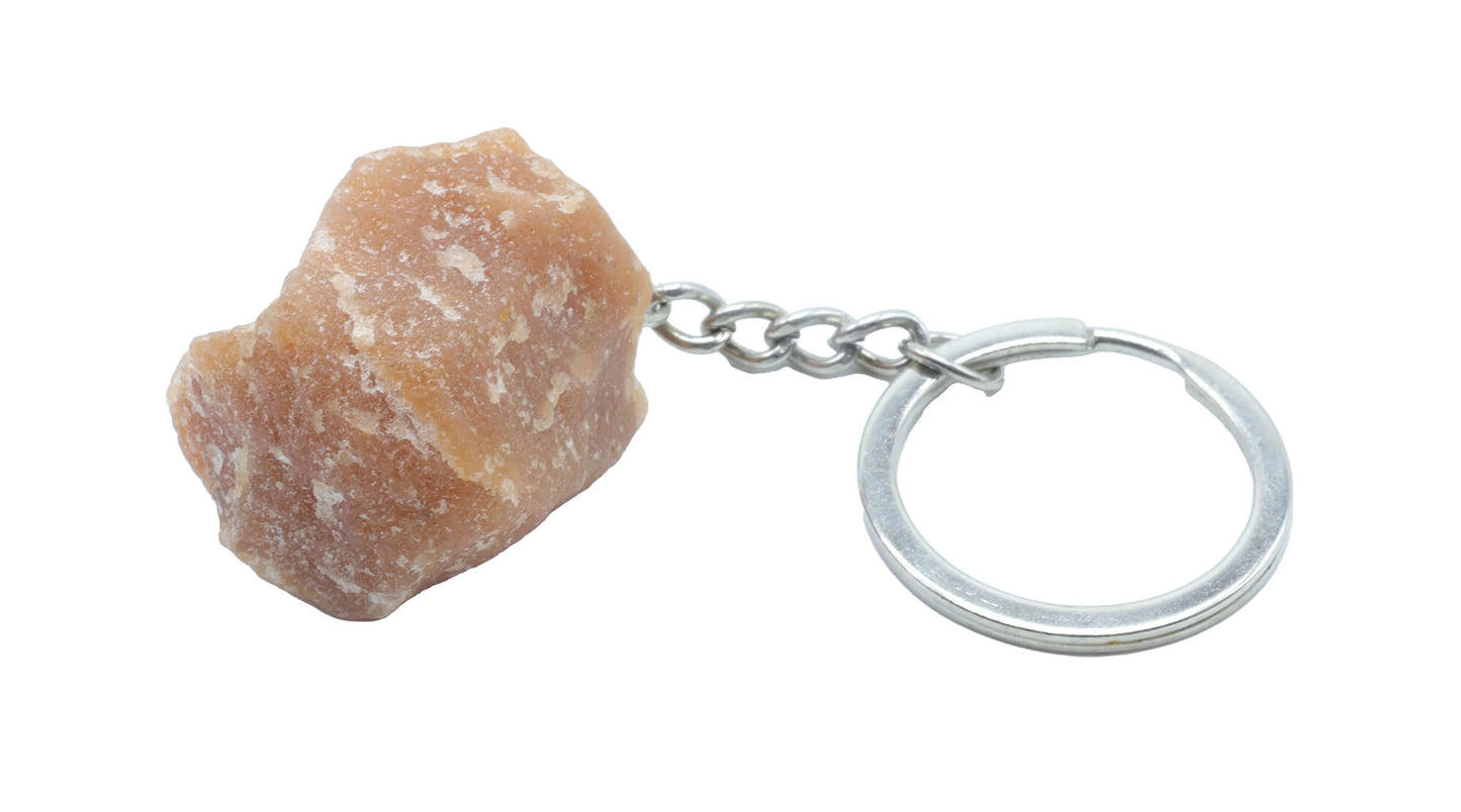 Porte Clés Pierre de Soleil brute 3cm