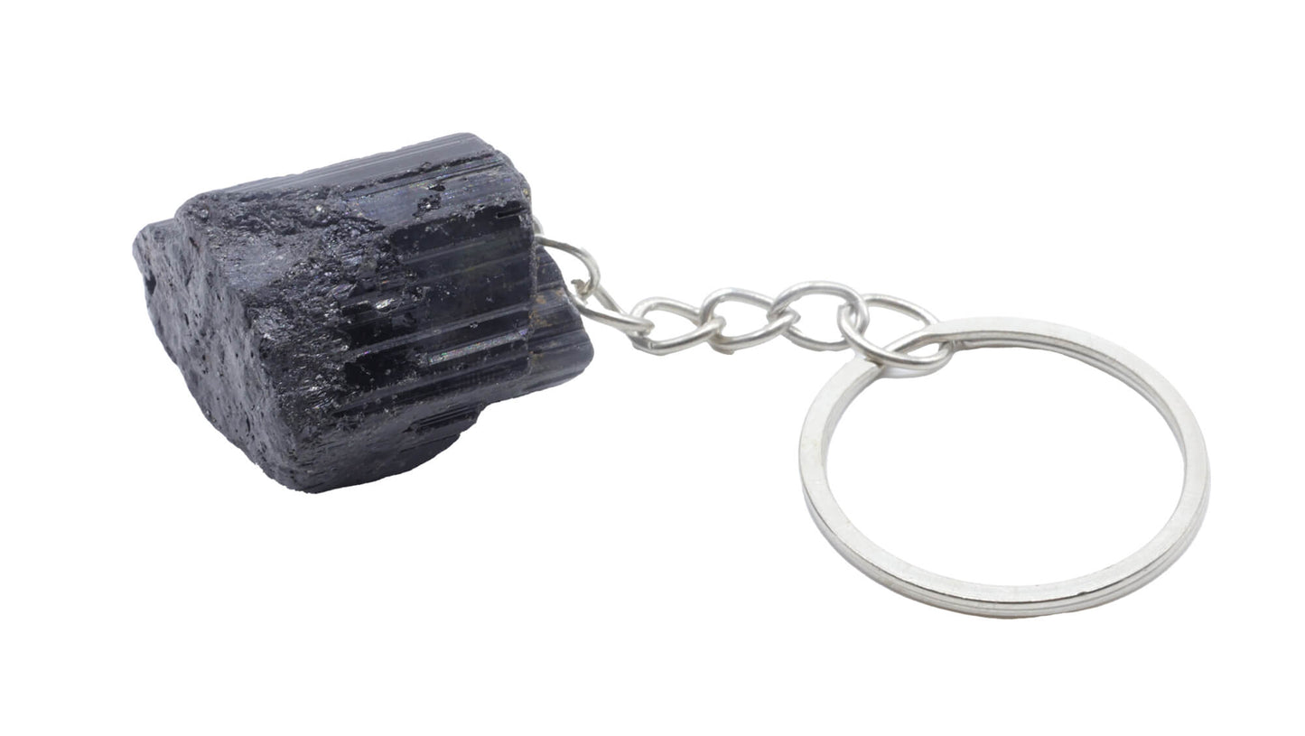 Porte Clés Tourmaline Noire brute 3cm