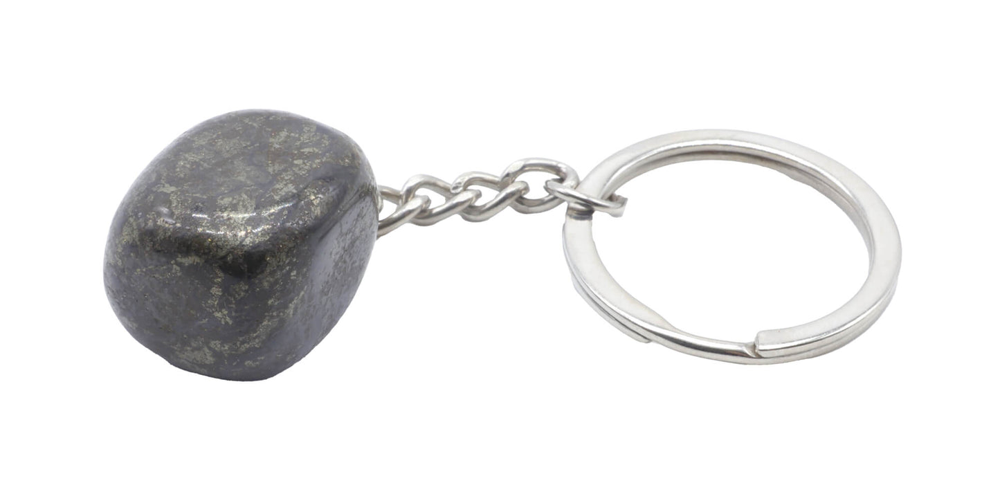 Porte Clés Pyrite roulée 3cm