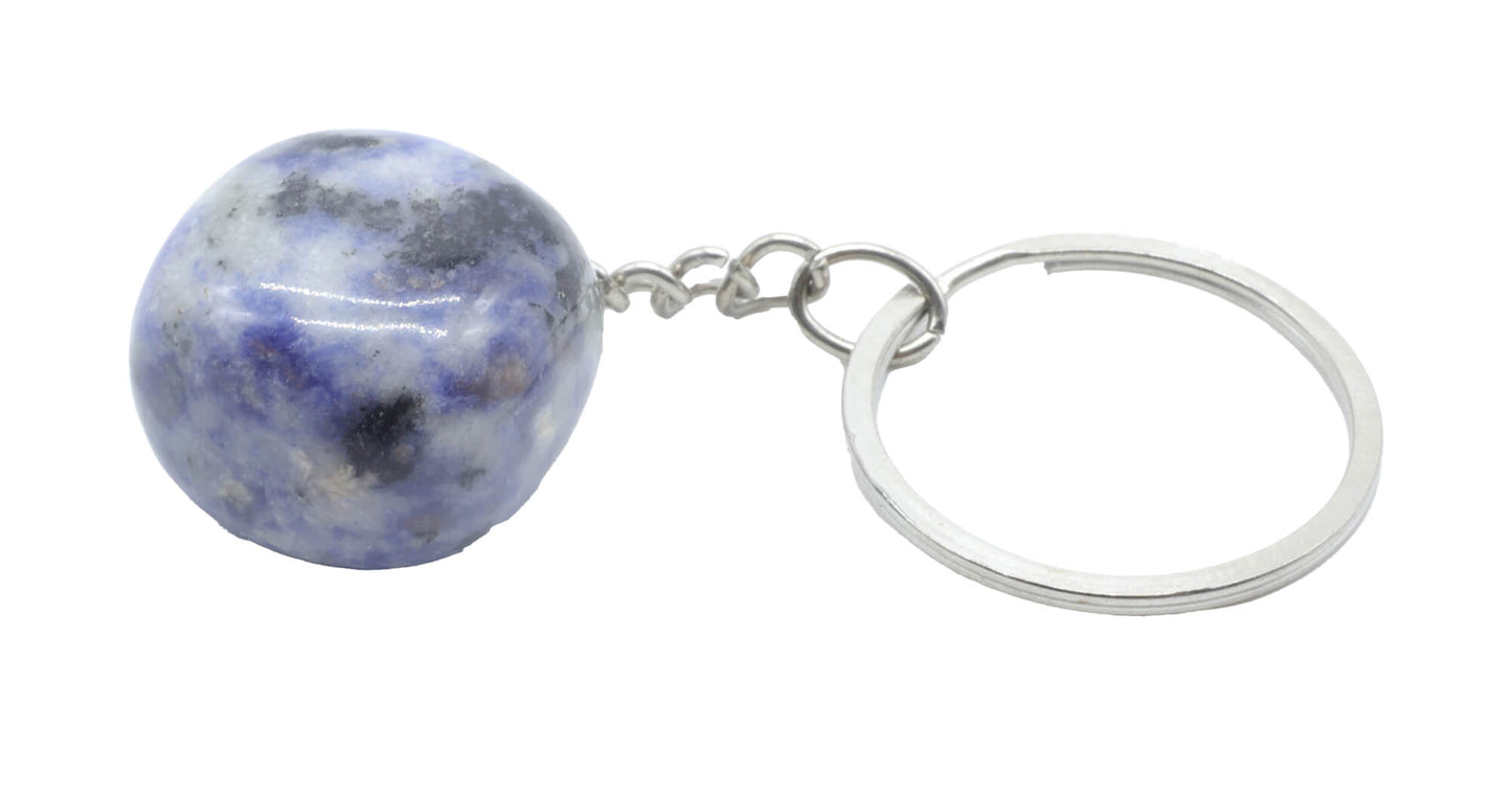 Porte Clés Sodalite roulée 3cm