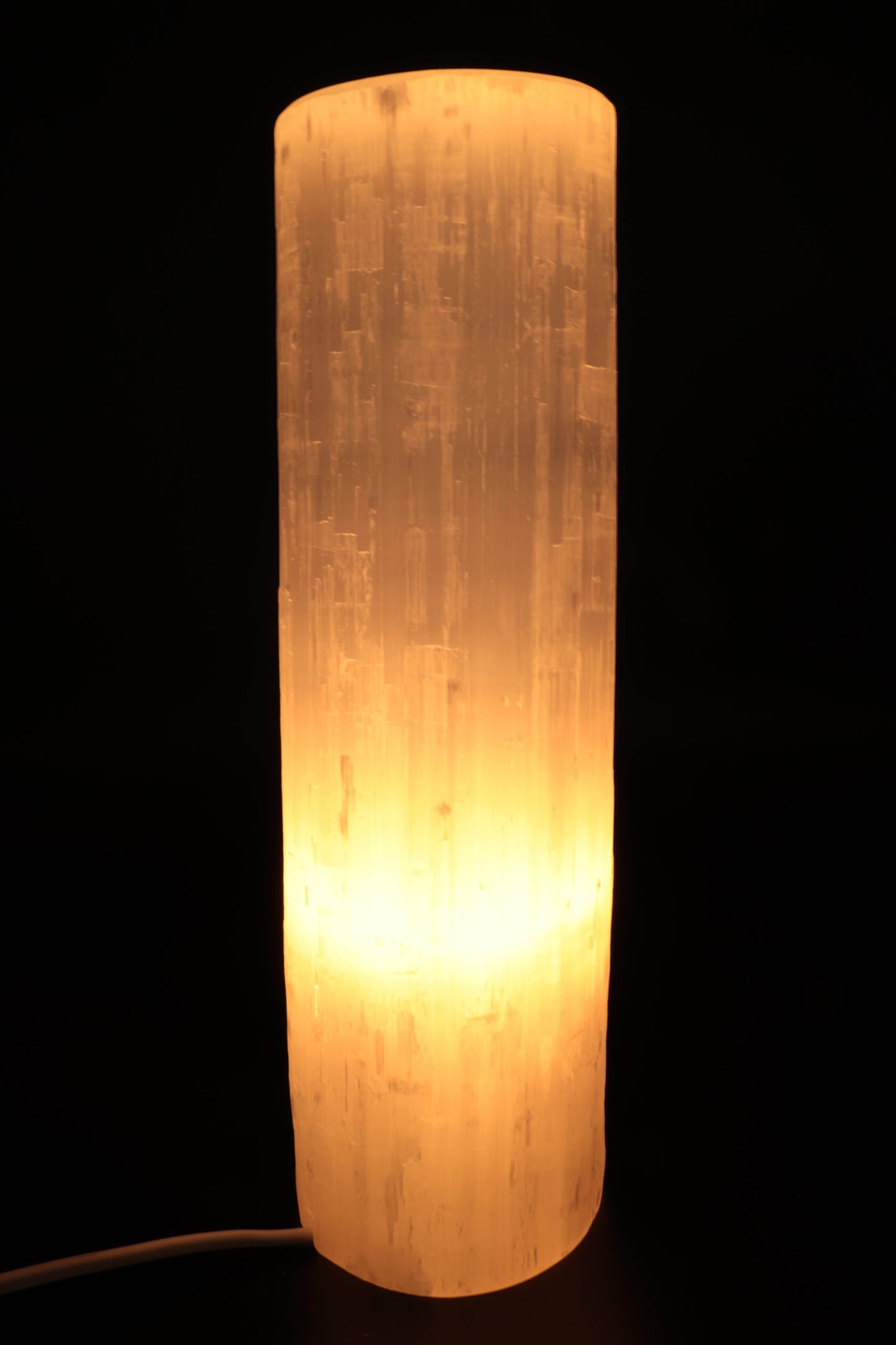 Lampe Sélénite Cylindre 30cm