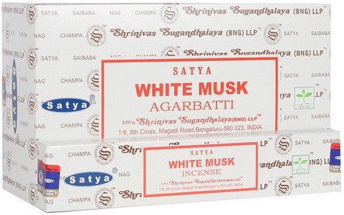 Encens Satya Musc Blanc 15g