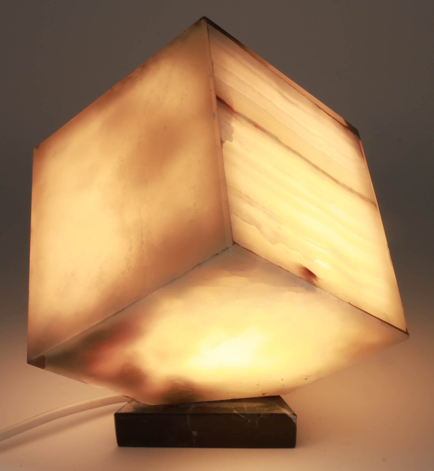 Lampe Onyx Cube Design 4KG