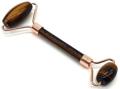 Double Rouleau de Massage Oeil de Tigre