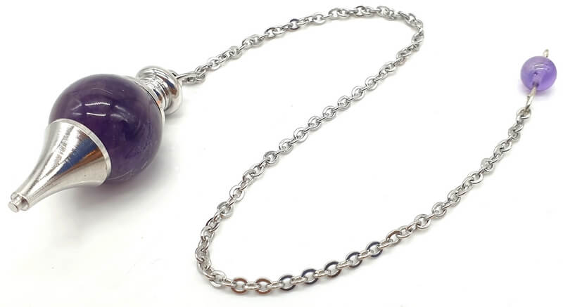 Pendule sphère Améthyste 4cm