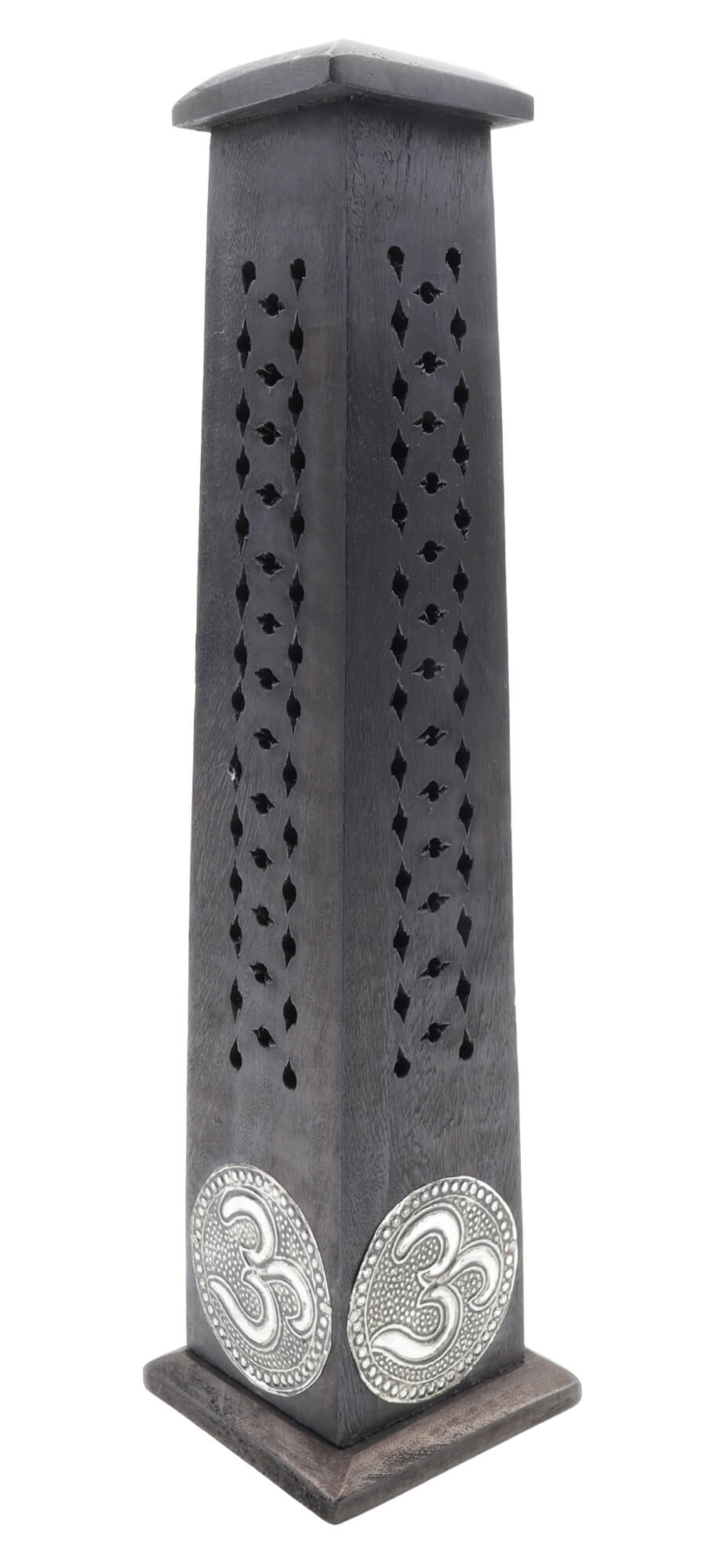 Porte-Encens Bois Tour Om 30cm