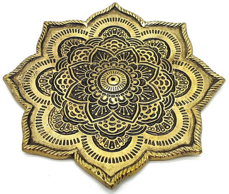 Porte-Encens Métal Lotus 10cm