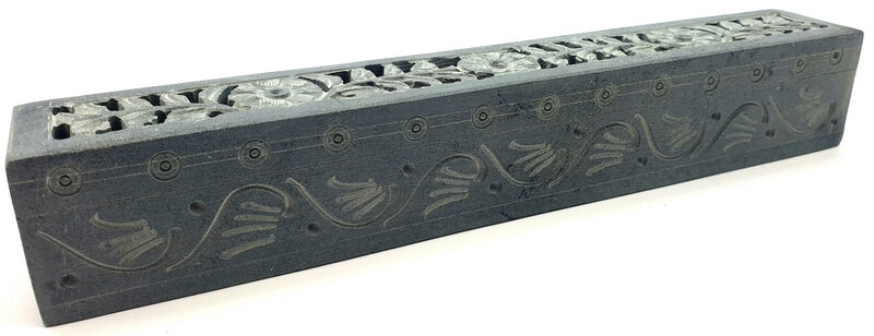 Porte-Encens Coffret Pierre 26cm