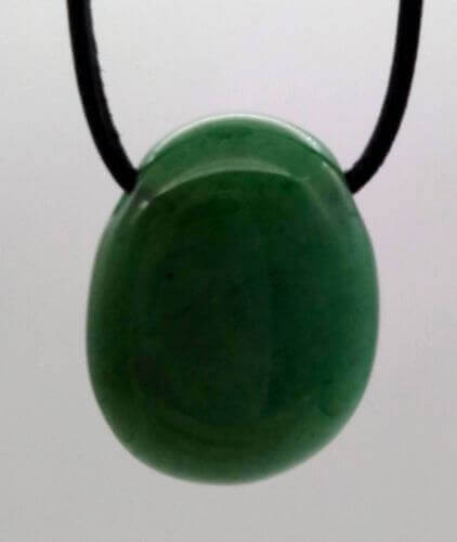 Aventurine roulée Percée 3cm