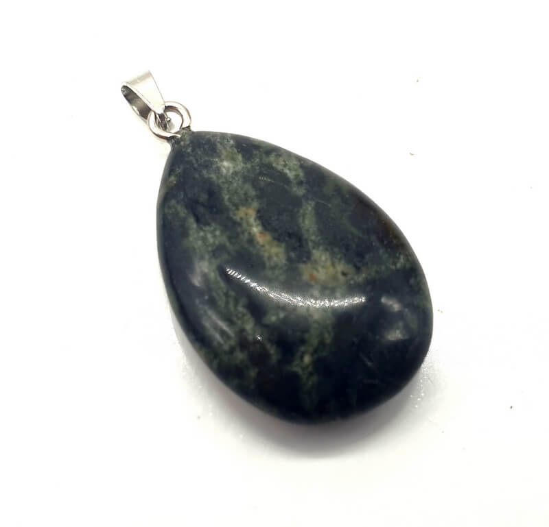 Pendentif Larme Jaspe Kambaba 3cm