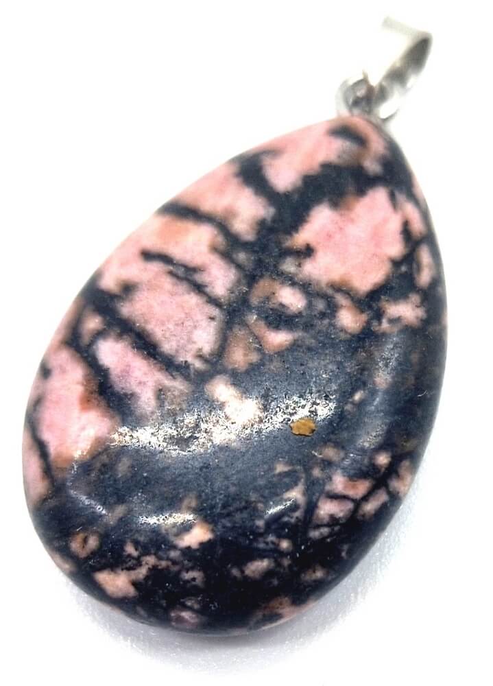 Pendentif Larme Rhodonite 3cm