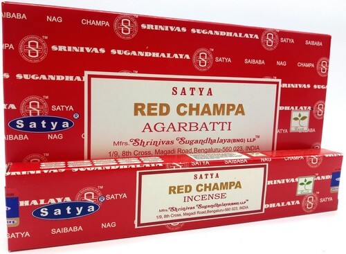 Encens Satya Red Champa 15g