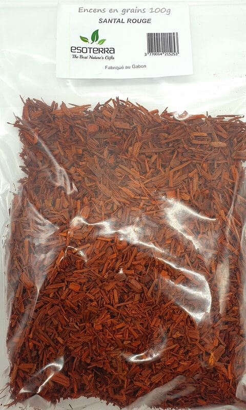 Résine ESOTERRA Santal Rouge Copaux 100g